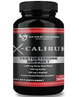X-Calibur - Male Support for Men - Natural Stamina, Endurance, Energy, Strength Boost (90 Capsules) Build Muscle Size - with Manganese