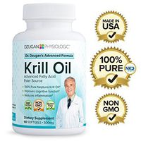 Dr. Dzugan's Advanced 100% Pure Neptune Krill Oil Formula :: Non-GMO, Gluten Free, GMP Certified! :: 500mg 90 Softgels