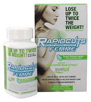 Femme Rapidcuts Femme, Green Coffee Weight Loss with Vitamin B12, 42 Capsules