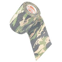 Baoblaze Elastic Camouflage Elastic Self Adhesive Cohesive Wrap Self Adherent Bandage First Aid Sports Tape Roll for Wrist Finger Foot and Ankle Sprains & Swelling - Jungle, 4 インチ