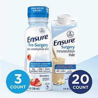 Ensure Surgery Perioperative 5-Day Bundle with Ensure Pre-Surgery Clear Carbohydrate Drink and Ensure Surgery Immunonutrition Shake