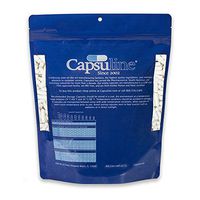 Capsuline Colored Vegetarian Acid Resistant Enteric Empty Capsules Size 1 White/White 1000 Count |Kosher & Halal Certified |Non-GMO Certified