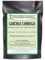 Garcinia - 50% HCA (Hydroxy-Citric Acid) Natural Fruit Extract Powder (Garcinia cambogia), 1 kg