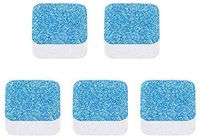 Washing Machine Tub Bomb Cleaner Tank Cleaning Tablets Washer Decontamination Cleaning Detergent Effervescent Descaler Deep Effective descaling (5pcs)