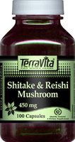 Shiitake and Reishi Mushroom Combination - 450 mg (100 Capsules, ZIN: 513075)