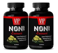 Noni Fruit Powder - NONI Extract - Natural Pain Relief Supplements - 2 Bottle 120 Capsules