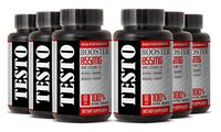 Testosterone Workout Supplement - TESTO Booster 855MG - for Muscle-Building (6 Bottles)