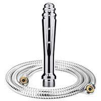 Metal Shower Douche for Enema and Vaginal Rinse, Enemator Anal Cleaning Shower Both for Men and Women-Handheld Shower Bidet For Pregnant Women 59-inch shower hose（Large）