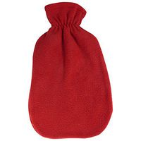 Acqua Sapone Red Fleece Plushie Cover for 67.62 Ounces Fashy Bottle (Bottle Not Included)