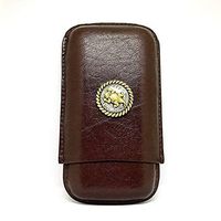 Horned Toad 3-Finger Cigar Case – Leather Cigar Case – Cigar Cutters by Jim