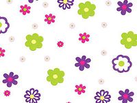 All Occasion Cello Gift Wrap - 30" x 100' - Flower Groove