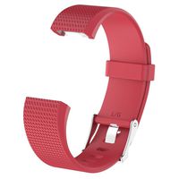 Homsta Soft Fashion Silicone Replacement Watch Band Wrist Strap Compatible with Fitbit Charge 2