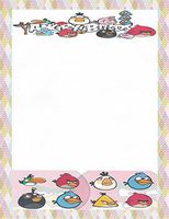 Angry Birds Stationery Printer Paper 26 Sheets