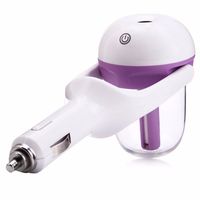 Car Steam Air Humidifier Aroma Diffuser Mini Air Purifier Aromatherapy Essential Oil Diffuser Portable Mist Maker Fogger