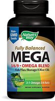 Natures Way, Mega EFA Blend 1350 Mg, 90 Softgels
