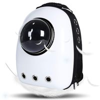 LEMONDA Portable Pet Travel Carrier,Space Capsule Pet Cat Bubble Backpack,Waterproof Traveler Knapsack for Cat and Small Dog Mutil Colors to Choose(White)