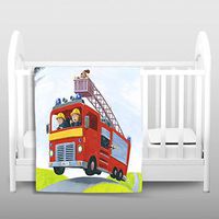 DiaNoche Fleece Blankets Soft Fuzzy 4 Sizes! by Gabe Cunnett - Fire - Toddler 40" x 30"