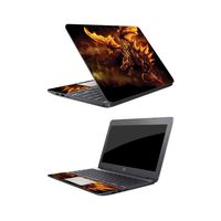 MightySkins Skin Compatible with HP Chromebook 11 (2018) 11.6" - Golden Dragon | Protective, Durable, and Unique Vinyl Decal wrap Cover | Easy to Apply, Remove, and Change Styles | Made in The USA