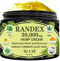 RANDEX Hemp Cream 30,000 Mg - Organic Hemp Cream for Arthritis, Joint Pain, Muscle Pain Relief - Great Inflammation Hemp Cream and Carpal Tunnel Relief - Made in The USA - Great for Skin-2OZ