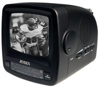 Jensen J53-BW-BK 5" Black and White TV