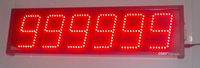 Production Counter,6 Digit, 4" High LED Digits