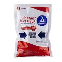 Dynarex Instant Hot Pack, 5 Inches X 9 Inches - MS80380-DY (24 Packs = 1 Carton)