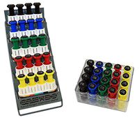 CanDo 10-3846 Digi-Flex Multi Large Clinic Pack, Standard, 5 Pre-Built Multis Plus 20 Button Set with Rack