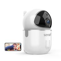 New 1080P Baby Camera Monitor Pet Smart Auto Tracking Night Vision Motion Sound Detection 2.4GHz WiFi Pan Tilt Zoom Surveillance Camera