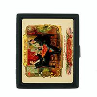 Perfection In Style Metal Cigarette Case Vintage Tobacco Labels Design 013