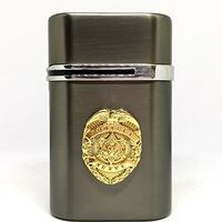 Law Enforcement Vector Thundra Desktop Lighter Triple Torch Cigar Lighter – Cigar Cutters by Jim