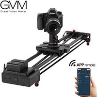 GVM Wireless Motorized Camera Slider Camera Dolly Electronic Video Slider Auto Loop Track System Shooting Equipped with Bluetooth Controller Tracking Shooting