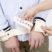 Tree Wrist Magnetic Control Restraint Belt, Manic-Handed Patient's Magnetic Buckle Constraint, Wristband with Magnetic Buckle Restraint Belt