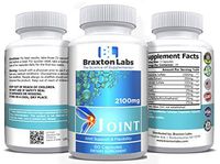 Braxton Labs Joint 2100 mg. 60 caps. Glucosamine,Chondroitin Joint Supplement Non GMO, Vegan, Made in The USA, FDA Registered Facility, 3rd Party Tested, Made in The USA