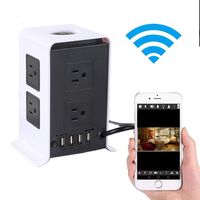 GSPOR WiFi Spy Charger Camera, Hidden Nanny Cam Monitor, Motion Detection, Night Vision, for Home/offfice/Warehouse/Supermarket