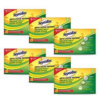 DrainOUT SeptoBac Septic System Treatment, 6 Pack, 48 Use