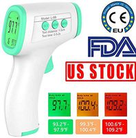 Ear Thermometer – Ear and Forehead Function with Fever Alarm and Memory Function – Ideal for Babies, Infants, Children, Adults, Indoor, and Outdoor Use