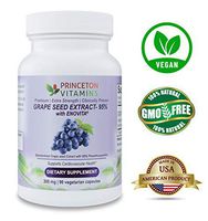 Grape Seed Extract- 95% with ENOVITA®, 300mg 90 Veg Caps