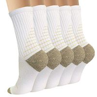 Compression Running Plantar Fasciitis Socks for Men & Women - Low Cut Cushion Socks Fit for Athletic,Travel, Sports, Medical