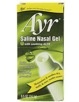 Ayr Saline Nasal Gel with Aloe - 0.5 oz, Pack of 5