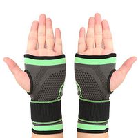 KIWI RATA Wrist Sleeve Brace, Wrist Support Compression Sleeve Wrist Wrap for Gym and Recovery from Pain, Sprains, Carpal Tunnel, Bursitis, Tendonitis, Arthritis Fit Both Hands