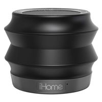 iHome iBT61BC Portable Collapsible Bluetooth Speaker with Speakerphone - Black