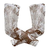 LEVEIS Hand Drawn Animals Cat Arm Sleeves UV Protection for Men Women Sunblock Protective Gloves Running Golf Cycling Driving Long Arm Cover 1 Pair