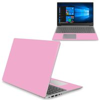 Mightyskins Skin Compatible with Lenovo Ideapad 330s 15" (2018) - Solid Pink | Protective, Durable, and Unique Vinyl Decal Wrap Cover | Easy to Apply, Remove, and Change Styles | Made in The USA