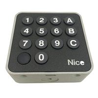 Nice Apollo EDSWG/A Wireless Digital Keypad Garage Gate Openers battery-powered