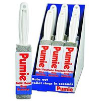 Pumie PUM JAN 6 UPMJAN6 Toilet Bowl Ring Remover with Handle, Gray (Pack of 6)