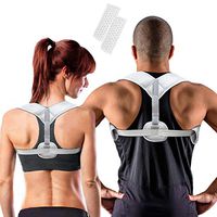 Posture Corrector for Women & Men, Sixport, Invisible Kyphosis Brace, Adjustable & Comfortable Scoliosis Back Humpback Correction Belt