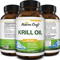 Omega 3 Krill Oil Supplement - EPA DHA Burpless Fish Oil Pills for Liver Aid Joint Support and Heart Health - Fish Oil Capsules Brain Supplement for Bloating and PMS Relief with Omega 3 Fatty Acids