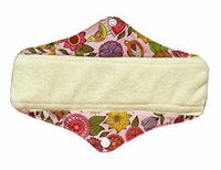 10" Regular Bamboo Mama Cloth/ Menstrual Pads/ Reusable Sanitary Pads (Sunflower)