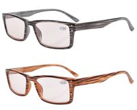 Eyekepper SuperPak 2 Frame Computer and Gaming Eye Strain Relief Glasses Pack Anti Glare and Non Reflective Blue Ray Blockers 2.75