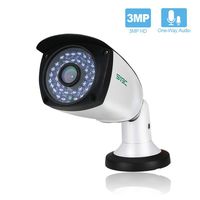 [Upgraded Version] POE Camera, SV3C 3Megapixels IP Camera Outdoor/Indoor One-Way Audio, 65-100FT Night Light Video ONVIF H.265 Surveillance Home IP Security Camera, Waterproof Outdoor Motion Camera
